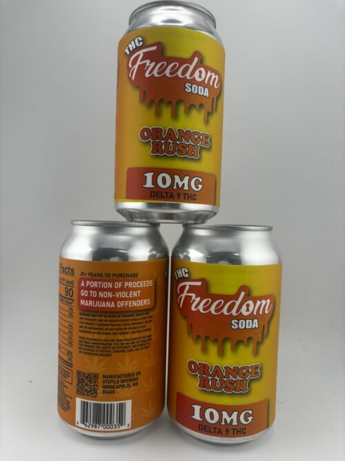 Orange Rush Freedom Soda