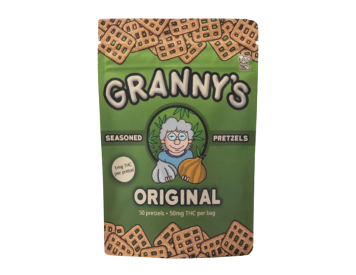 granny's original 50mg thc pretzels