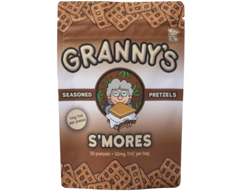 Granny's S'mores THC seasoned pretzles